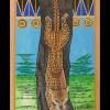 2020 BOTSWANA  acrilico su tela cm 40 x 80.......................euro 600