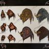 2023  PRIMITIF acrilico su tela e tavola cm 62 x 46 ................euro 500
