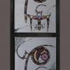 2021  PRIMITIF acrilico su tavola cm 33 x 81.............................not available