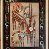 2023 PRIMITIF acrilico cartone su tavola cm 55 x 75............euro 600