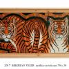 2017  SIBERIAN TIGER  acrilico su tela cm 70 x 30 ...........euro 500