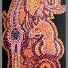 2011  AFRICAN BOOGIE  acrilico su tela cm 60 x 120................not available