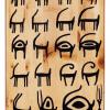 2013  PRIMITIF  acrilico su tavola  cm 20 x 40.........euro 200