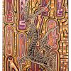 2014  TRIBAL IDOLS  acrilico su tela  cm 60 x 90 .............not available