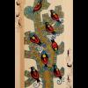 2016 PARADISE BIRDS  acrilico su tela cm 30 x 60.........euro 300