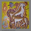2012  GHEPARDI  acrilico su tela cm 100 x 100.........euro 2000