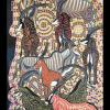 2012  SACRED ANTELOPES  acrilico su tela cm 60 x 120.........euro 1500