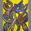 2016  PARADISE BIRDS  acrilico su tela cm 40 x 50 .......euro 300