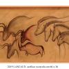 2019 LASCAUX  acrilico su tavola cm 66 x 36....................euro 400