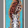 2014   CLOUDED  LEOPARD acrilico su tela cm 25 x 80.........euro 600