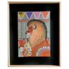 2018  MASAI LIONS  acrilico su tela cm 25 x 35..........euro 400