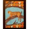 2018  MASAI LEOPARD  acrilico su tela cm 35 x 50..........euro 500