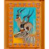 2018  MASAI KUDU  acrilico su tela cm 25 x 50..........euro 500
