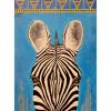 2019 ZEBRA MASAI  acrilico su tela cm 30 x 60..................euro 600